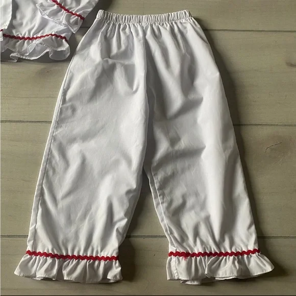 Southern Tots Smocked Santa Claus Holiday Pajama Set - Picture 3 of 5